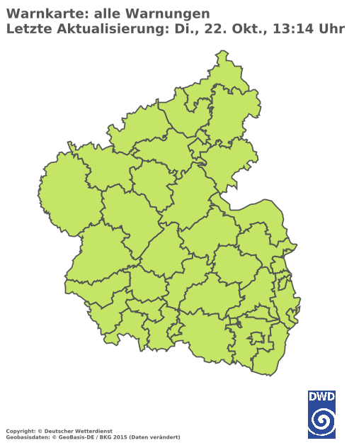 Aktuelle Wetterwarnungen für  Ahrweiler